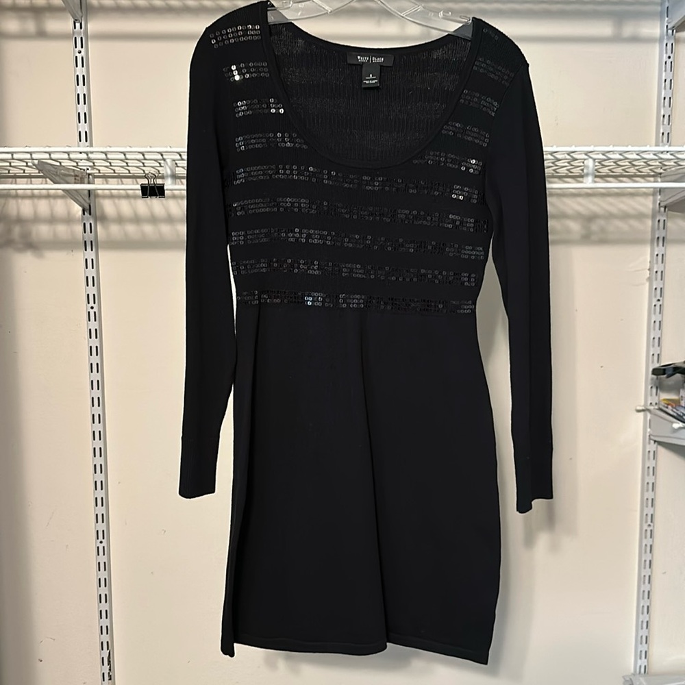 EUC White House Black Market sweater dress